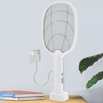 Portable and USB Rechargeable 2 in 1 Mini Mosquito Killer Racket