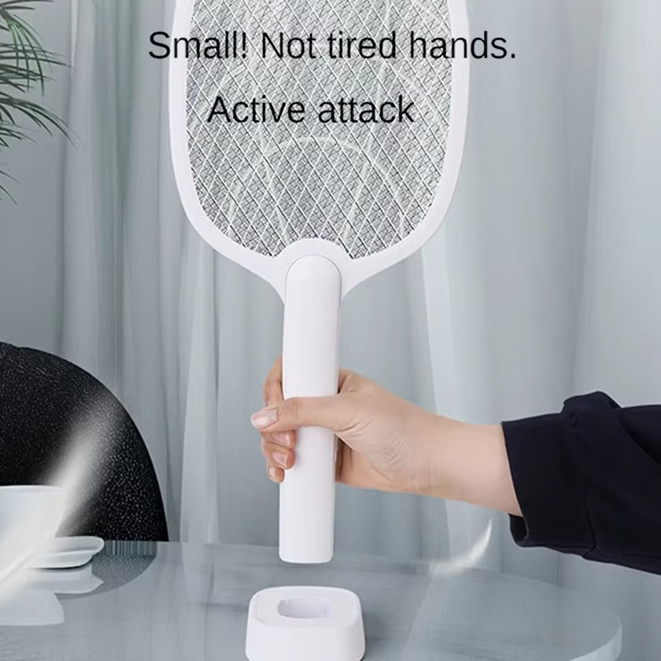 Portable and USB Rechargeable 2 in 1 Mini Mosquito Killer Racket
