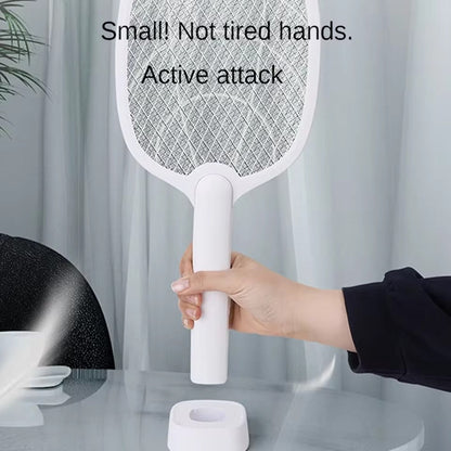 Portable and USB Rechargeable 2 in 1 Mini Mosquito Killer Racket