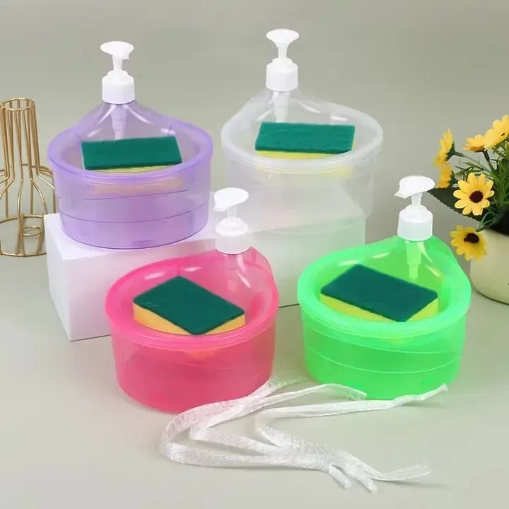 Liquid Soap Dispenser Set Sink Organizer Pump soap dispenser Foaming Chrome Plastic Elegant Hand Pump Dispenser