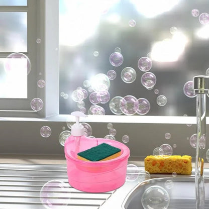 Liquid Soap Dispenser Set Sink Organizer Pump soap dispenser Foaming Chrome Plastic Elegant Hand Pump Dispenser