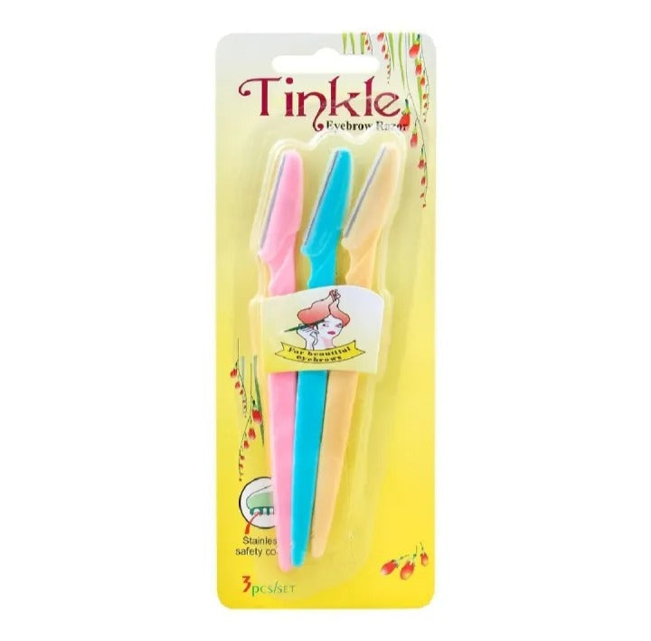 Tinkle Eyebrow Razor for women pack of 3