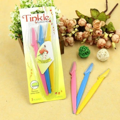 Tinkle Eyebrow Razor for women pack of 3