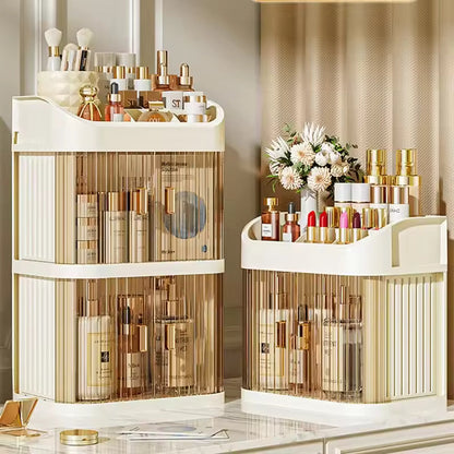 Modern Minimalist Cosmetic Storage Box Desktop Organizer