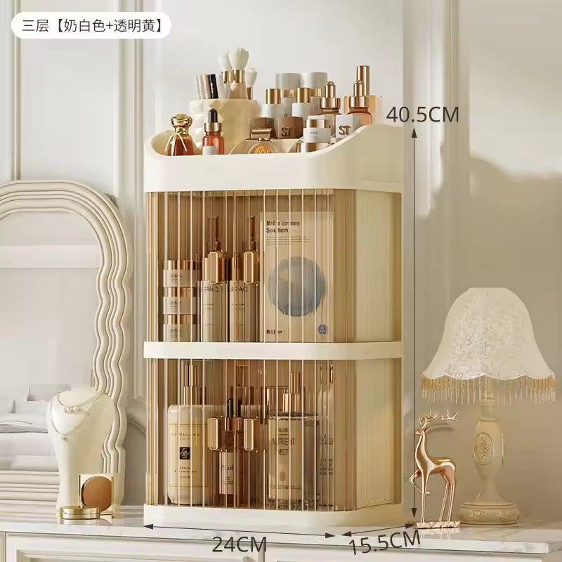 Modern Minimalist Cosmetic Storage Box Desktop Organizer
