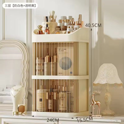 Modern Minimalist Cosmetic Storage Box Desktop Organizer
