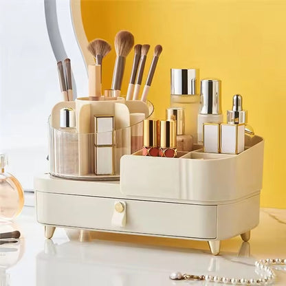 Multifunctional Desktop Rotating Cosmetics Organizer