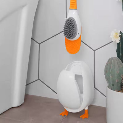 Bathroom Cleaning Duck Shape Toilet Brush