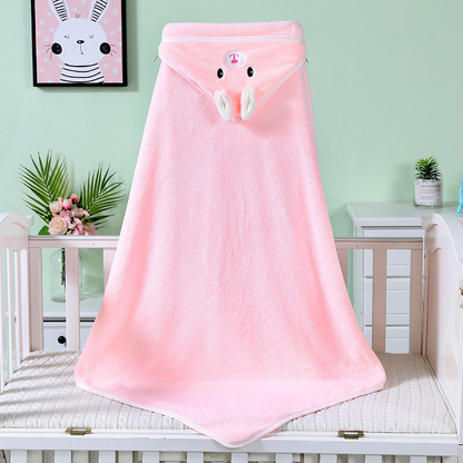 Solid Color Baby Bath Towels Newborn Baby Blanket Hot Selling Children Nightwear Bathrobe