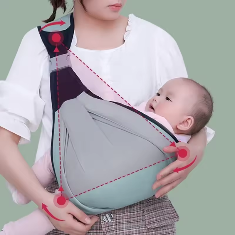 Ergonomic Baby Carrier Wrap – Multifunctional Ring Sling for Baby & Toddler