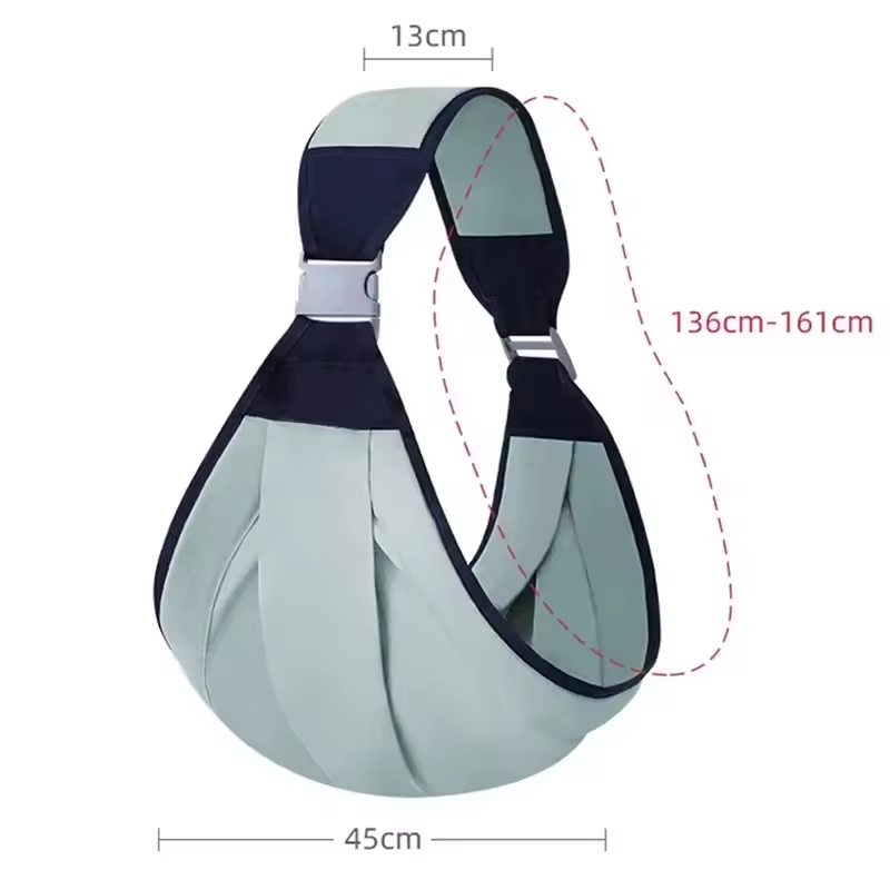 Ergonomic Baby Carrier Wrap – Multifunctional Ring Sling for Baby & Toddler