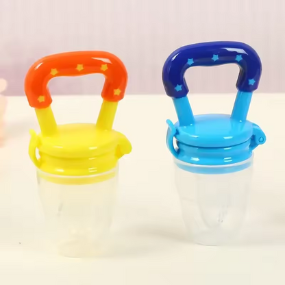 Silicone Baby Pacifier & Fresh Fruit Feeder – Soft Infant Nipple Soother for Newborn Girl/Boy