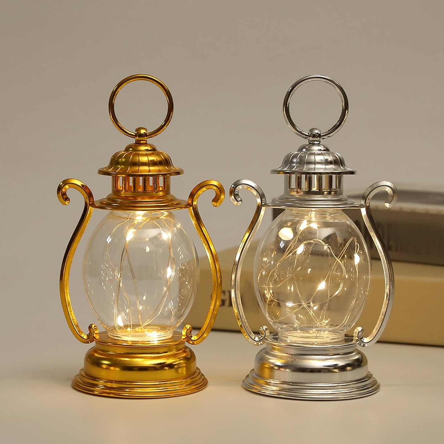 Mini LED Candle Lantern Shape Light For Room & Side Table Décor