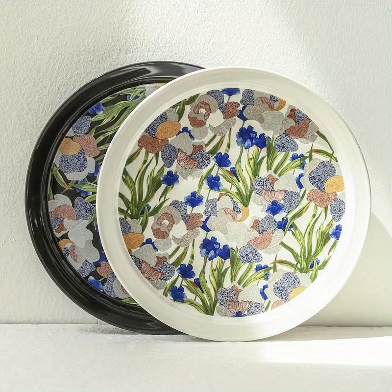 French Retro Ceramic Coffee Mug Cup and Saucer Set Gift Box Packaging