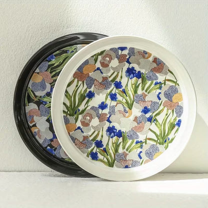 French Retro Ceramic Coffee Mug Cup and Saucer Set Gift Box Packaging