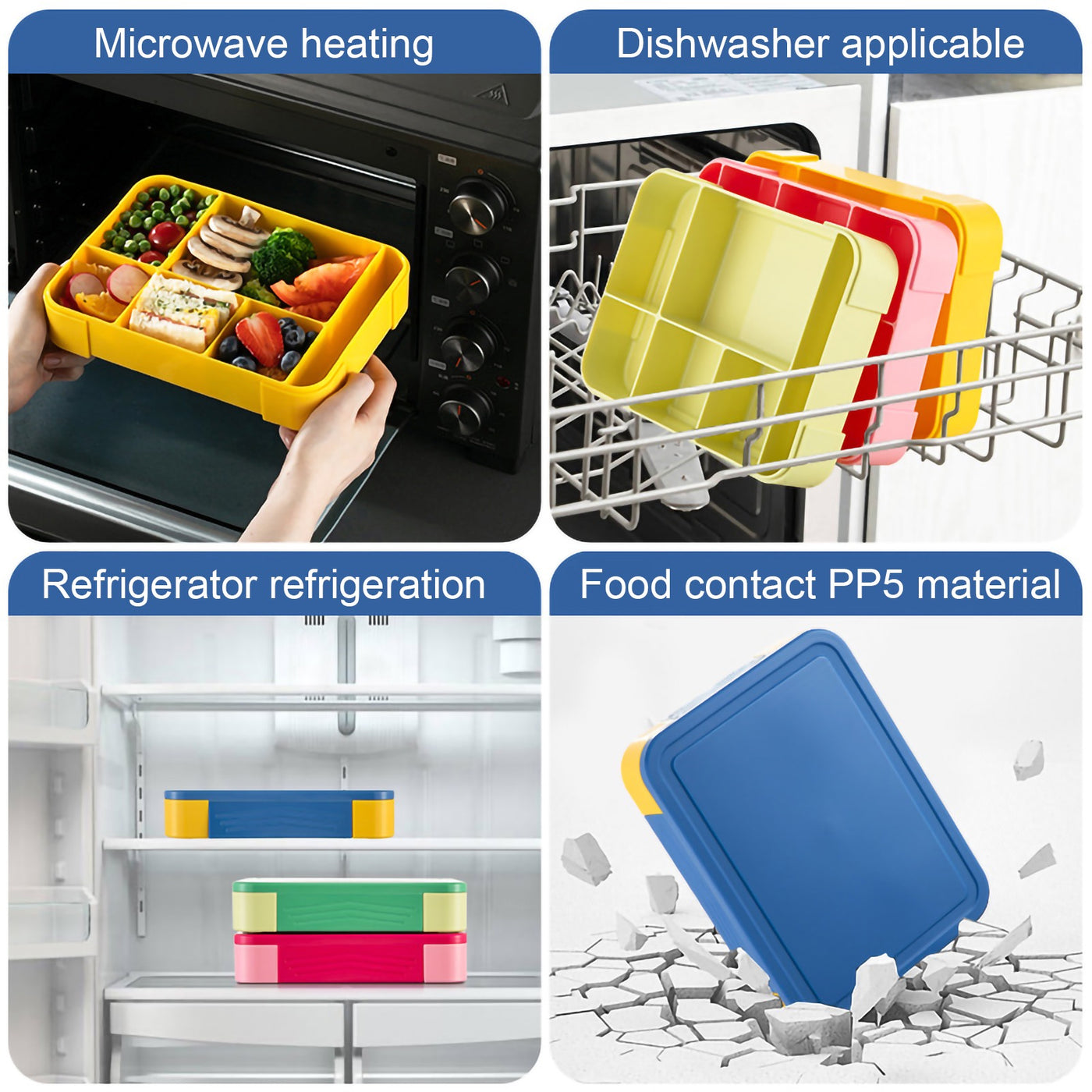 Lunch Box 6 With Compartments