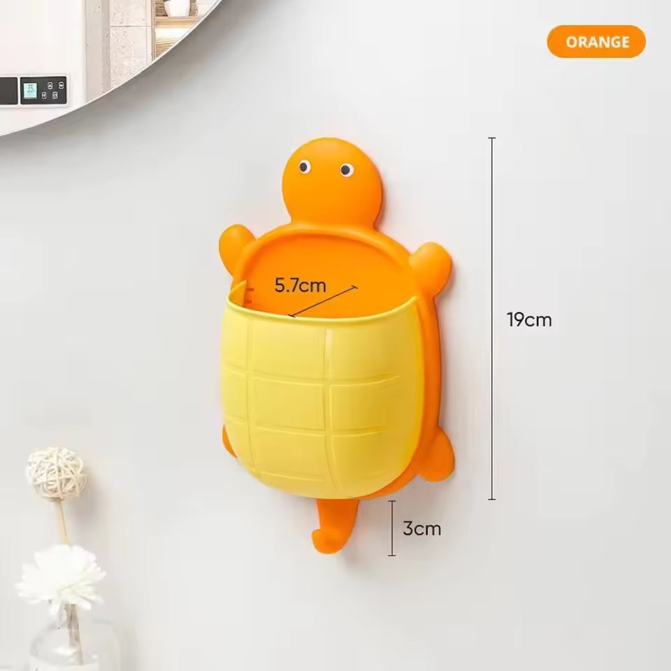 Cute Cartoon Turtle Toothbrush Multipurpose Holder