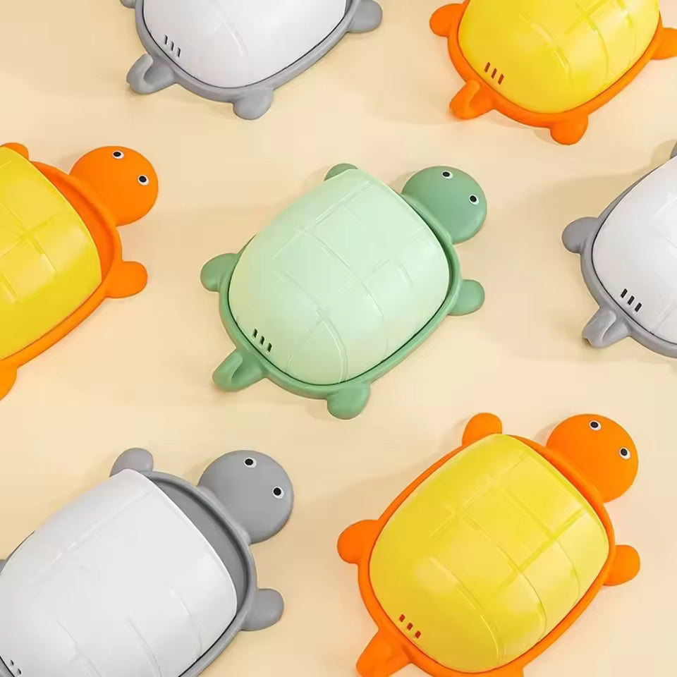 Cute Cartoon Turtle Toothbrush Multipurpose Holder