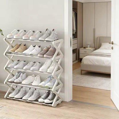 5 Layer Folding Shoe Rack Organizer