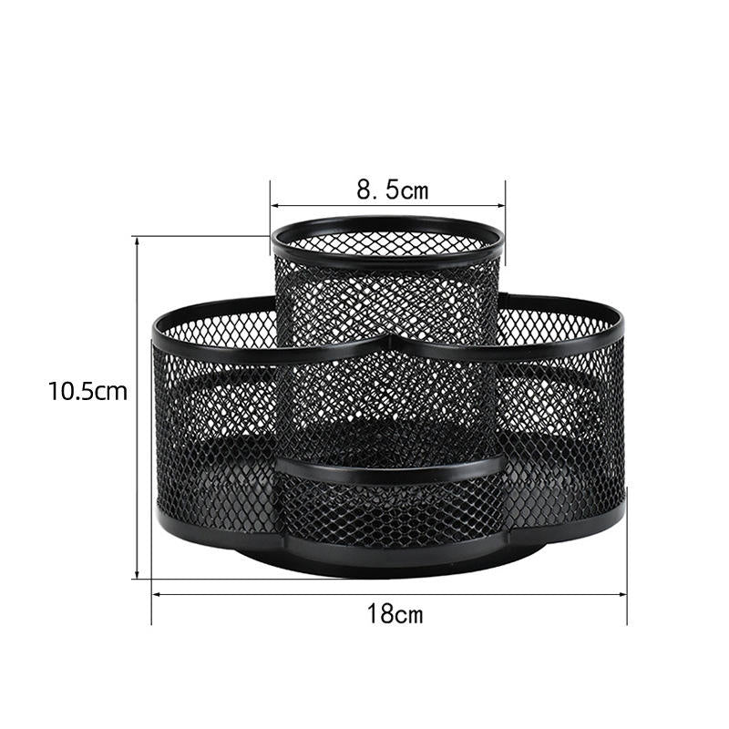 360 DEGREE METAL STATIONERY HOLDER