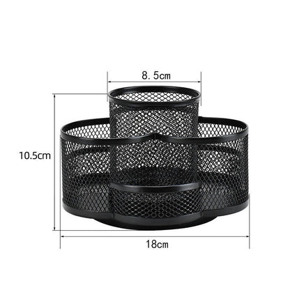 360 DEGREE METAL STATIONERY HOLDER