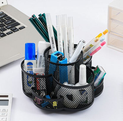 360 DEGREE METAL STATIONERY HOLDER