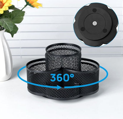 360 DEGREE METAL STATIONERY HOLDER