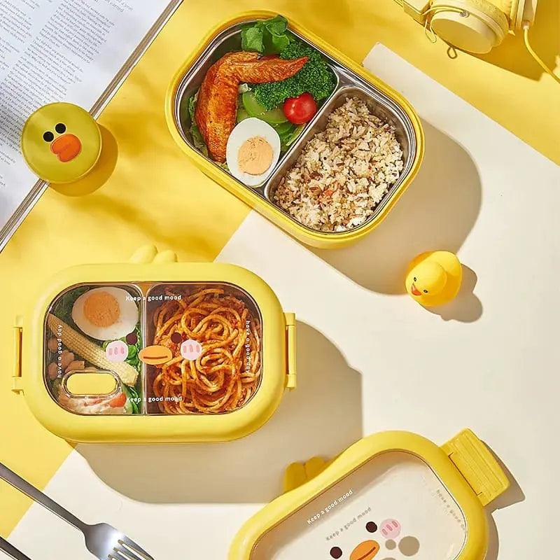 Steel lunch box grade compartment lunch container stainless steel insulated food box