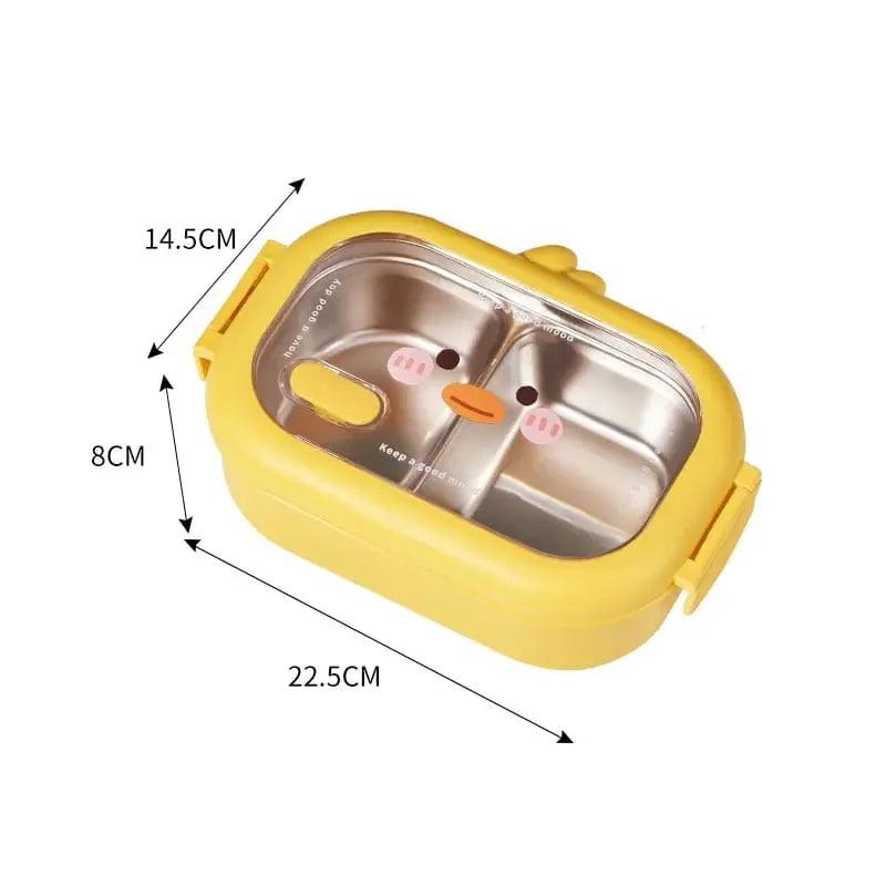 Steel lunch box grade compartment lunch container stainless steel insulated food box