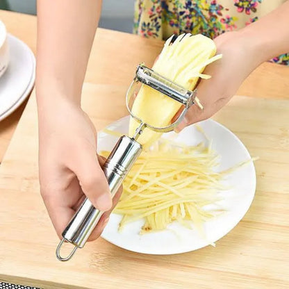Stainless Steel Julienne Peeler Vegetable Cutter