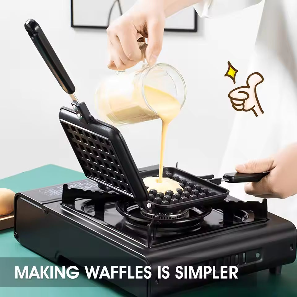 Kitchen Non-Stick Waffles Maker Machine Baking Mold Pan