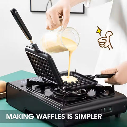 Kitchen Non-Stick Waffles Maker Machine Baking Mold Pan