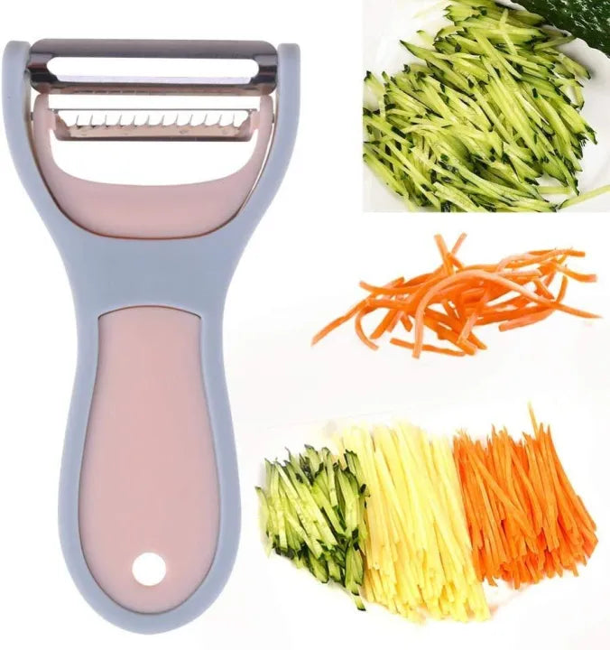2 in 1 Julienne Peeler Vegetable Cutter Double Planning Grater Slicer Carrot Potato Grater Cutter Grinder Kitchen Gadget Tools