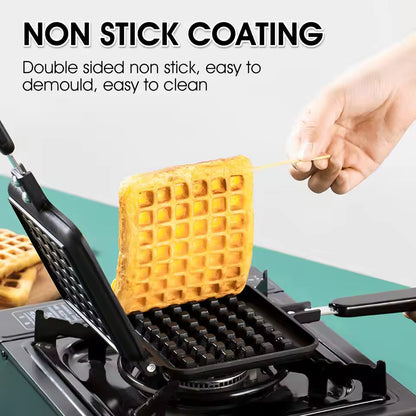Kitchen Non-Stick Waffles Maker Machine Baking Mold Pan