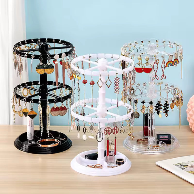 Acrylic Rotating Earring Display Stand