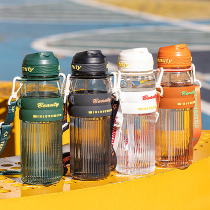 Kids Water Bottle – 600ml Lightweight Bottle with Easy Flip Lid