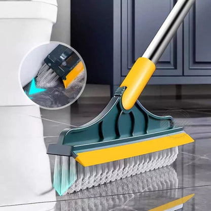 3 in 1 Floor Scrub Brush Adjustable Rotating Broom Brush