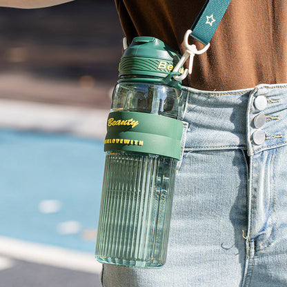 Kids Water Bottle – 600ml Lightweight Bottle with Easy Flip Lid