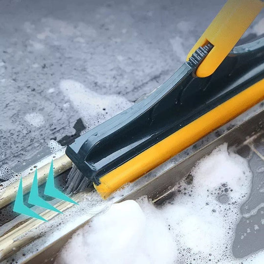 3 in 1 Floor Scrub Brush Adjustable Rotating Broom Brush