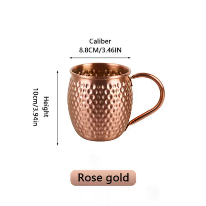 Stainless Steel Cocktails Cup, Russian Style Beverage Cup, Drinkware Party Cup