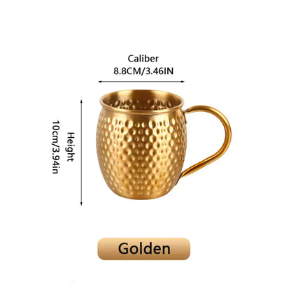 Stainless Steel Cocktails Cup, Russian Style Beverage Cup, Drinkware Party Cup