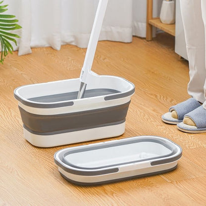 Flat Squeeze Mop with Bucket