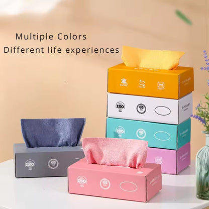 20 pcs Microfiber Cleaning Cloth with Box