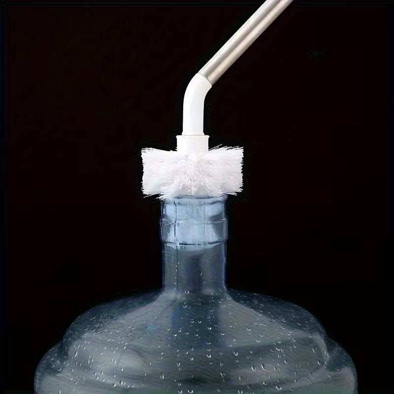 Long Handle Bottle Cleaning Brush With Steel Rod