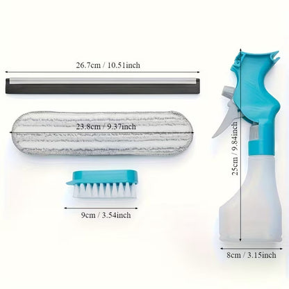 4 in 1 Spray Window Cleaning Brush