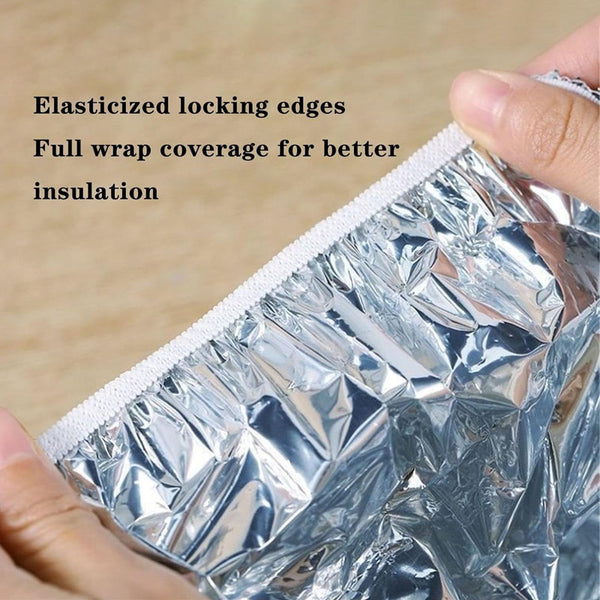 Reusable Aluminum Foil Food And Dish Covers Covers Pack Of 10