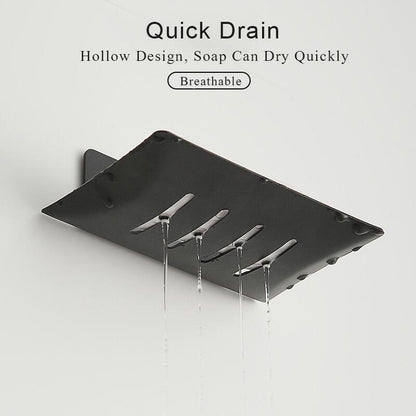 Metal Soap Dish Holder Wall-Mounted