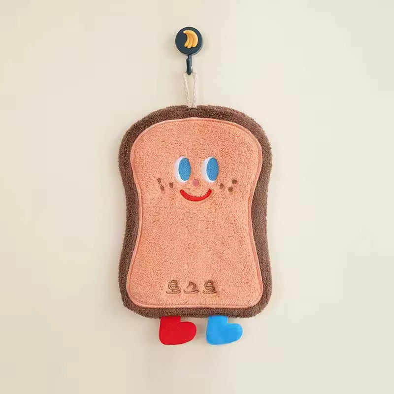 1Pc Cute Cartoon Character Hanging Towel