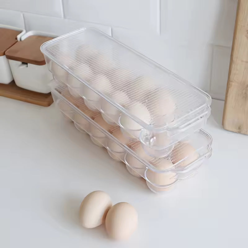 Acrylic Egg Storage Box With Lid