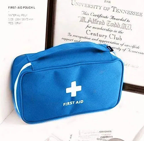Household Portable Waterproof Outdoor Travel Medical Multi-Pocket Medicine First Aid Kit Storage Bag